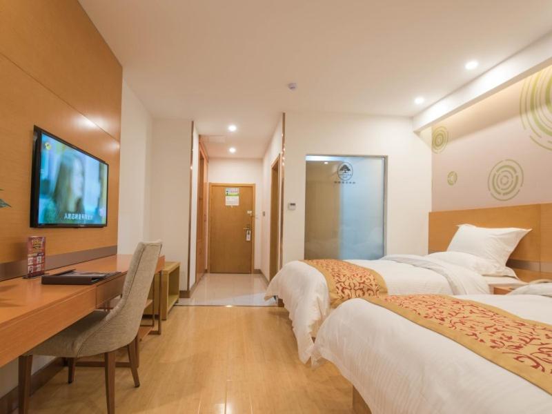 Greentree Inn Zhejiang Jiaxing Nanyang College Henglong Square Business Hotel Extérieur photo