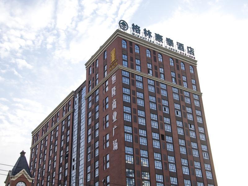 Greentree Inn Zhejiang Jiaxing Nanyang College Henglong Square Business Hotel Extérieur photo