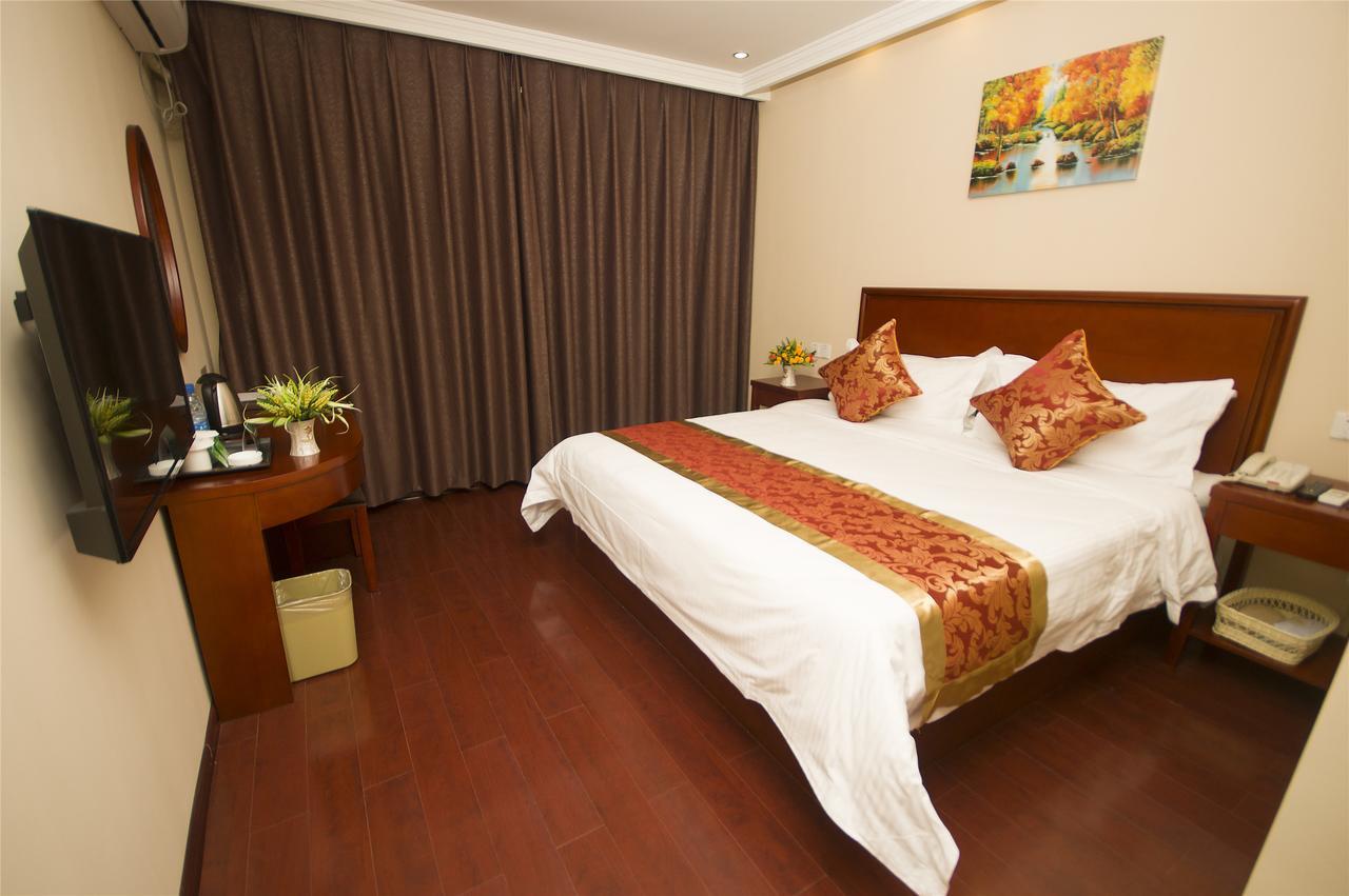 Greentree Inn Zhejiang Jiaxing Nanyang College Henglong Square Business Hotel Extérieur photo